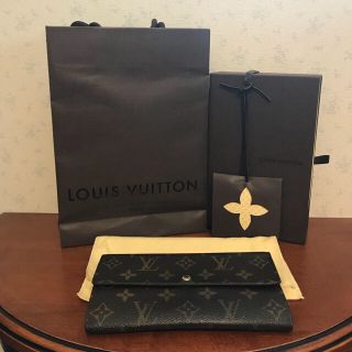 ルイヴィトン(LOUIS VUITTON)のモノグラム長財布 M61734(財布)