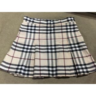 バーバリー(BURBERRY)の美品☆バーバリー チェック柄スカート☆BURBERRY,4歳,100(スカート)