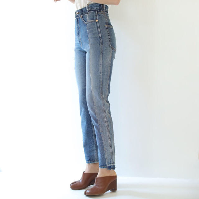 meer. デニム PINTACK STRAIGHT DENIM | beykoztipmerkezi.com