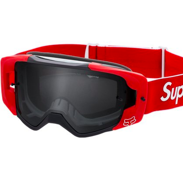 送料無料】Supreme fox racing goggle red 送料無料】Supreme fox racing goggle red