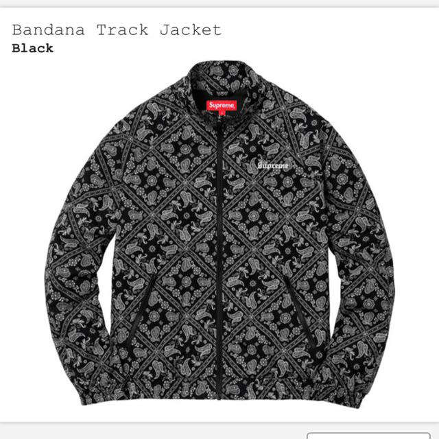 supreme bandana track jacket M