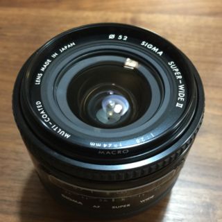 シグマ(SIGMA)のシグマ Aマウント用 単焦点レンズ 24mm F2.8(レンズ(単焦点))