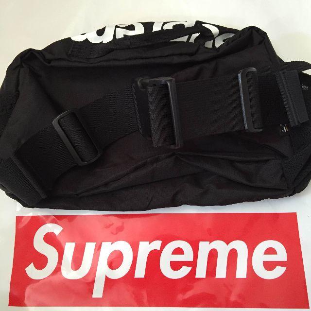 ウエストバ supreme waist bag 17ss ブラックの通販 by 小川 真由美's shop|ラクマ ケットが