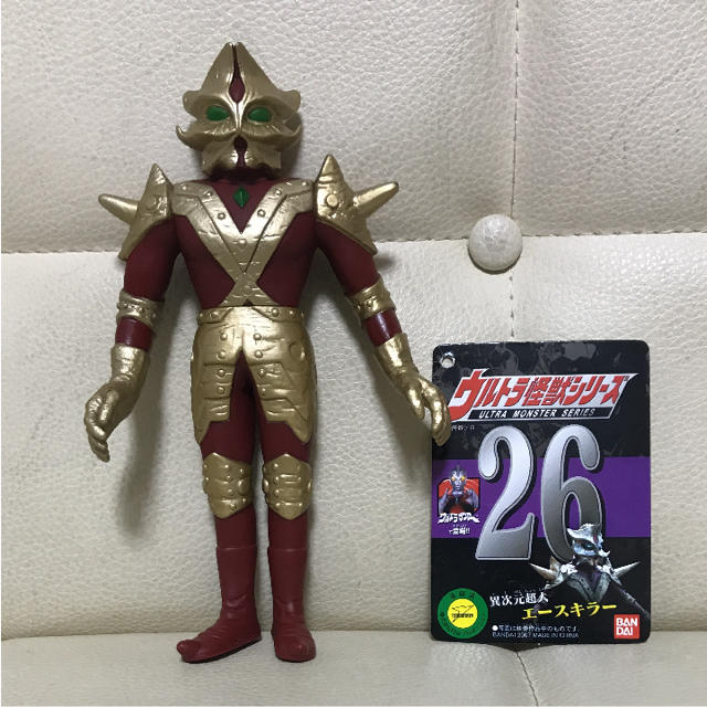 オーバーのアイテム取扱☆ ウルトラマン エースキラー ソフビ