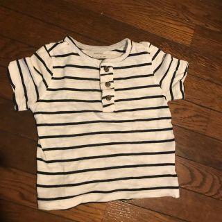 オールドネイビー(Old Navy)の80cm オールドネイビー  Tシャツ ボーダー トップス キッズ 子供(Ｔシャツ)