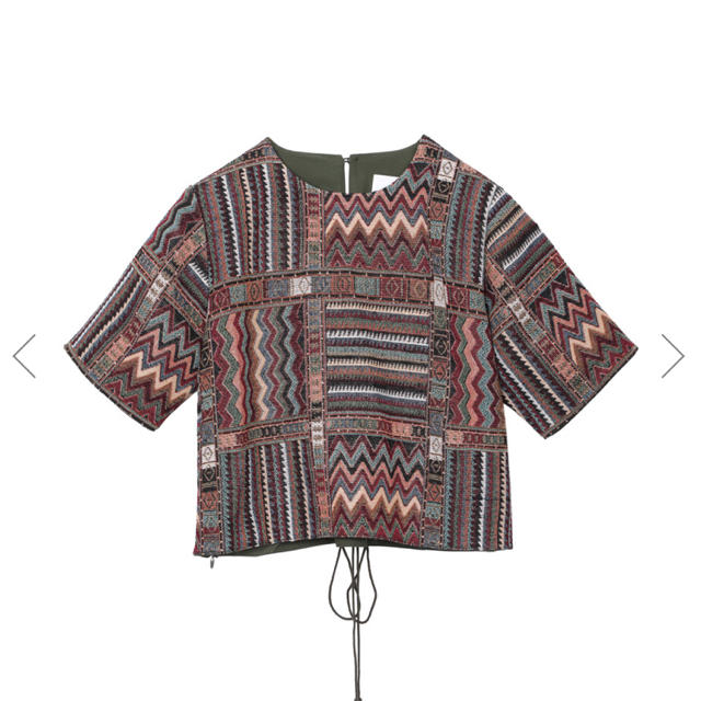 Ameri VINTAGE(アメリヴィンテージ)のAmeri vintage/GOBELINS TAPESTRY TOPS  レディースのトップス(カットソー(半袖/袖なし))の商品写真