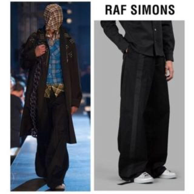 RAF SIMONS ラフシモンズ raf simons ワイドパンツでの通販 by selectshop｜ラフシモンズならラクマ