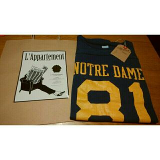 IENA☆完売品☆今期アパルトモン STAMMBAUM NOTRE DAME Tシャツ ...