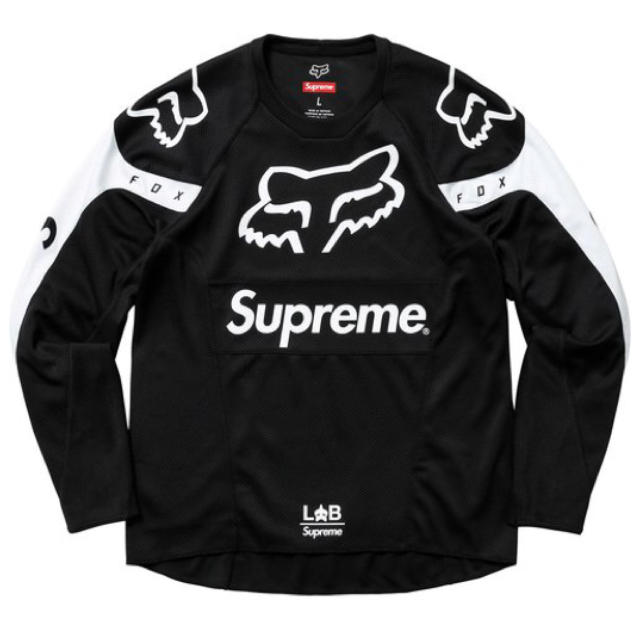 代引き手数料無料 Supreme - M Top Jersey Moto Racing Fox Supreme Tシャツ/カットソー(七分/長袖)