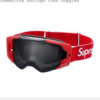 シュプリーム(Supreme)のSupreme Fox Racing VUE Goggles RED(装備/装具)