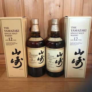 山崎12年　700ml 新品　2本　36300円