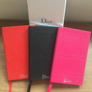 ディオール(Dior)のDior ノート3冊セット（箱付き）(ノート/メモ帳/ふせん)