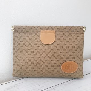 グッチ(Gucci)のきゅうさま専用☆グッチ GUCCI セカンドバック  化粧ポーチ がま口 正規品(クラッチバッグ)