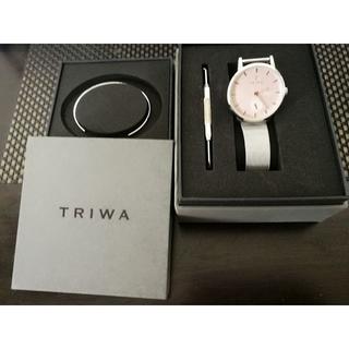 トリワ(TRIWA)の最終値下げ！新品未使用　TRIWA　大人気　バングルセット(腕時計)