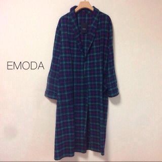 エモダ(EMODA)のvintageオーバーcheck SH (ロングコート)