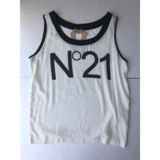 ヌメロヴェントゥーノ(N°21)のヌメロヴェントゥーノ ロゴタンクトップmia様(Tシャツ(半袖/袖なし))