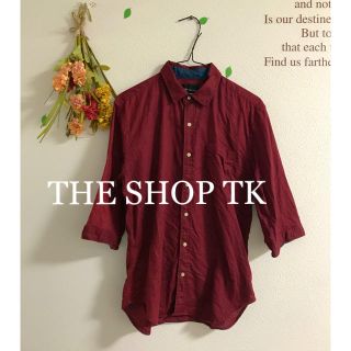 ザショップティーケー(THE SHOP TK)の☆THE SHOP TK☆麻混コットンシャツ(シャツ)