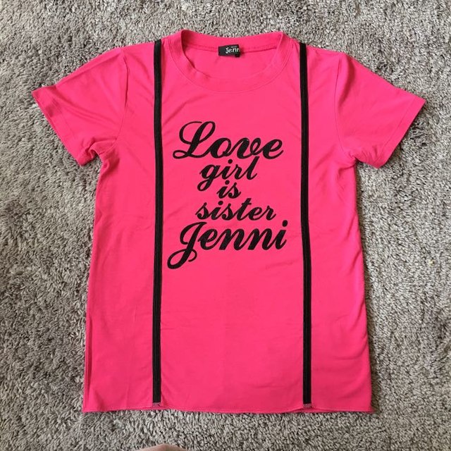 JENNI(ジェニィ)のSISTER JENNI Ｔシャツ♪可愛いサスペンダー柄♪150-160 キッズ/ベビー/マタニティのキッズ服女の子用(90cm~)(その他)の商品写真