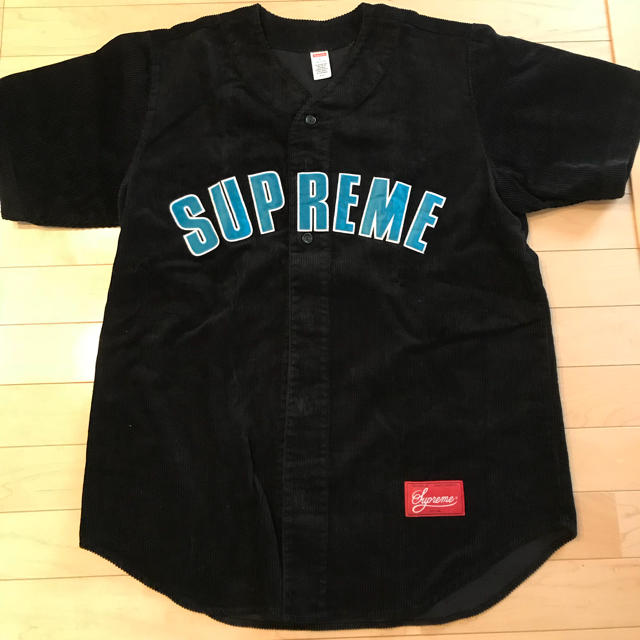 ゴンズさんSupreme Corduroy Baseball Jersey 黒L