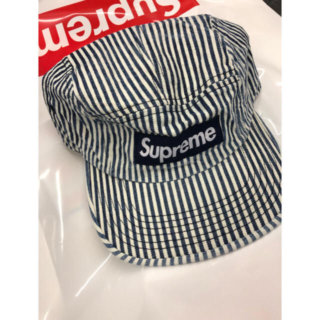 Supreme Denim Canp Cap / ストライプ