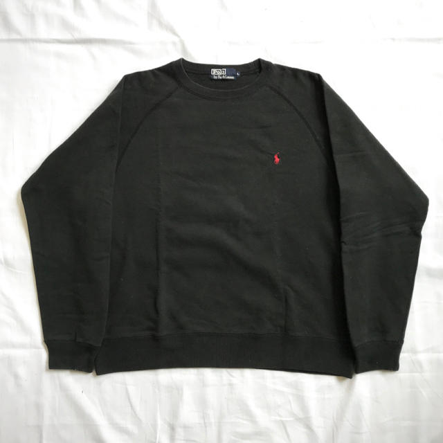 POLO RALPH LAUREN - 90s ポロラルフローレン スウェット ブラック 黒