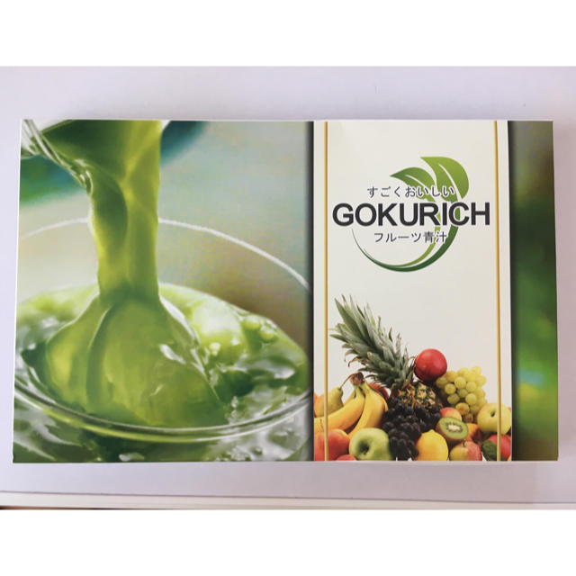 GOKURICH フルーツ青汁 食品/飲料/酒の健康食品(青汁/ケール加工食品)の商品写真