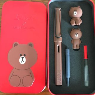 ラミー(LAMY)のLINEラミーサファリ万年筆限定セット(ペン/マーカー)