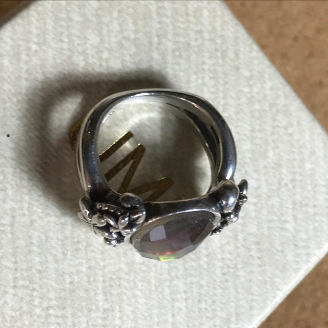 uzu 黒蝶貝リング 11号 レディースのアクセサリー(リング(指輪))の商品写真