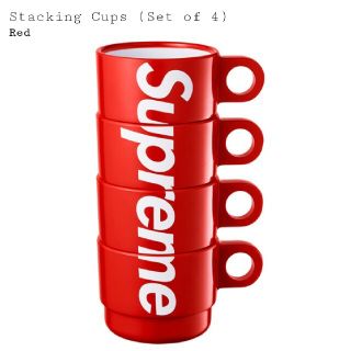 シュプリーム(Supreme)のSupreme Stacking Cups コップ 4個セット(グラス/カップ)