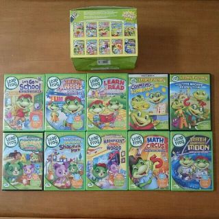 Leap Frog DVD セット　10枚＋1枚　mega pack 英語