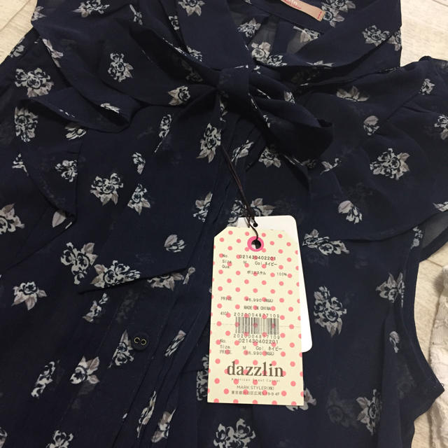 dazzlin(ダズリン)のdazzlin☆ノースリーブ ブラウス  レディースのトップス(シャツ/ブラウス(半袖/袖なし))の商品写真