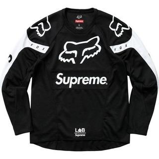 シュプリーム(Supreme)の【送料込】【XL】supreme Moto Jersey Top　Black(ジャージ)