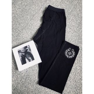 クロムハーツ(Chrome Hearts)のクロムハーツ　メンズレギンス　ブラック　LONG JOHNS　M(レギンス/スパッツ)