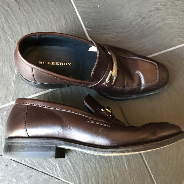 BURBERRY - バーバリー 紳士靴 24.5cmの通販 by チップ｜バーバリーならラクマ