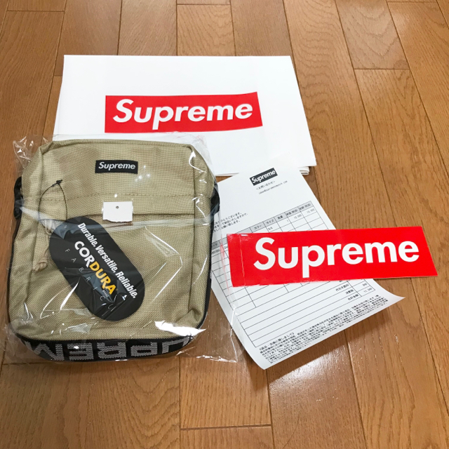 18ss Supreme Shoulder Bag 納品書原本付き・国内正規