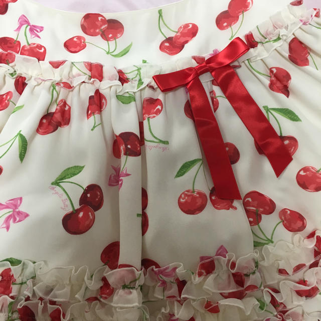 Angelic Pretty☆ドレンチェリーフリルスカートアンプリ
