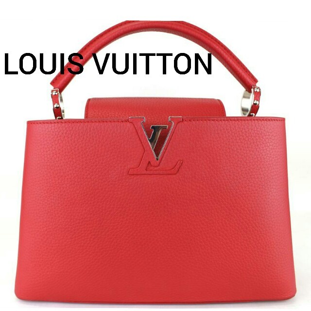 LOUIS VUITTON - ルイヴィトン トリヨンレザー カプシーヌPM M42237 ルビー ハンドバッグの通販 by わんわんマロン