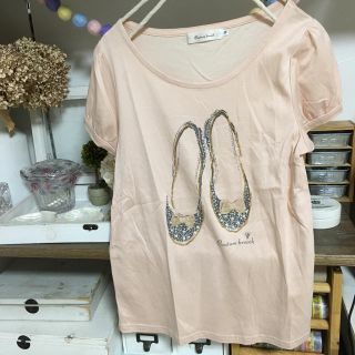 クチュールブローチ(Couture Brooch)のクチュールブローチ couture brooch Tシャツ バレエシューズ (Tシャツ(半袖/袖なし))