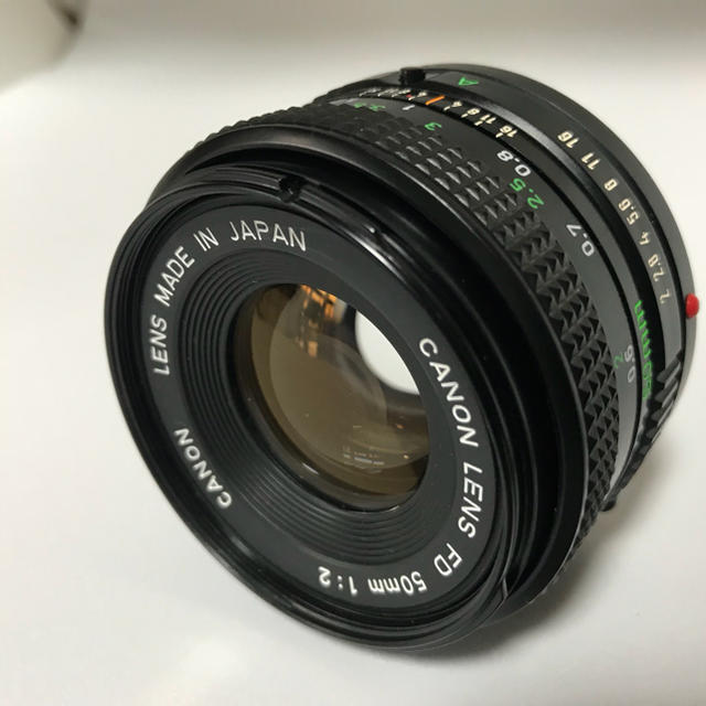 Canon(キヤノン)のキヤノン NFD New FD 50mm f2 格安 スマホ/家電/カメラのカメラ(レンズ(単焦点))の商品写真