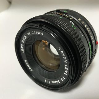 キヤノン(Canon)のキヤノン NFD New FD 50mm f2 格安(レンズ(単焦点))