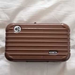 リモワ(RIMOWA)のタイ国際航空 RIMOWA リモワ アメニティポーチ ゴールド（ブラウン）(旅行用品)