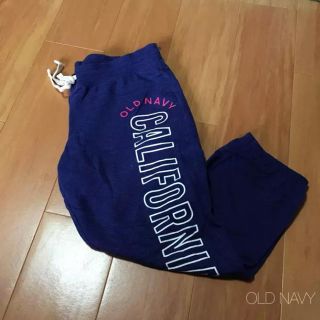 オールドネイビー(Old Navy)のOLDNAVY ロゴスウェットパンツ(カジュアルパンツ)