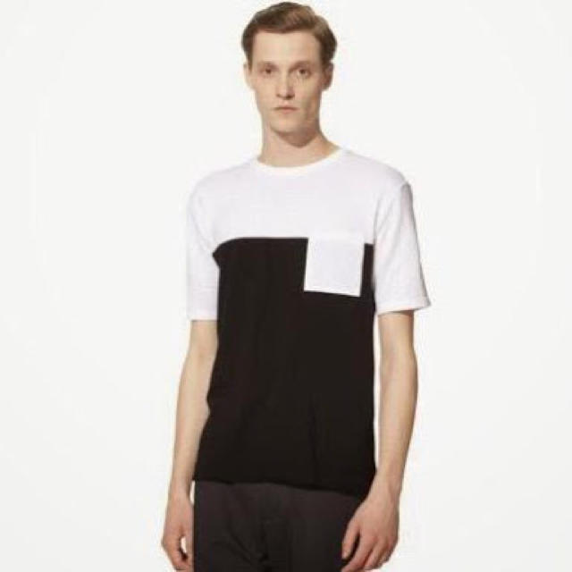 3.1 Phillip Lim(スリーワンフィリップリム)の3.1 Phillip Lim for Target バイカラーTシャツ メンズのトップス(Tシャツ/カットソー(半袖/袖なし))の商品写真