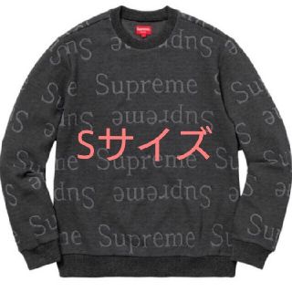 シュプリーム(Supreme)の[専用]supreme jackquard crewneck 黒S(スウェット)