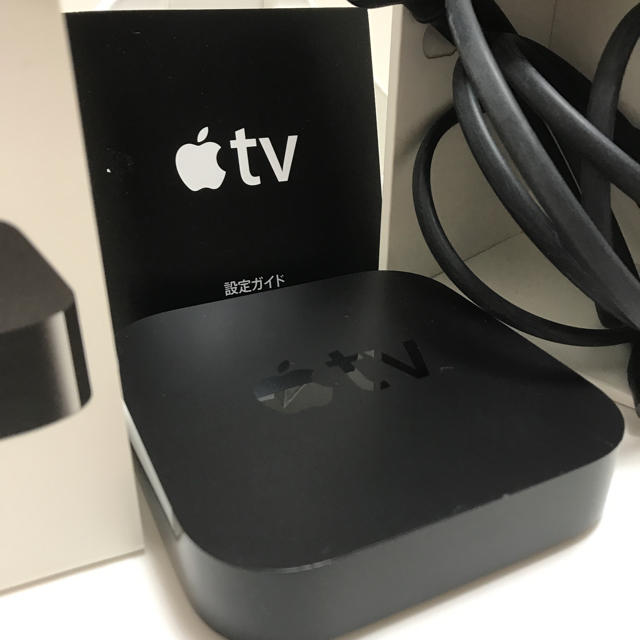 Apple(アップル)のApple TV (第 3 世代) 中古品 リモコン無し 2014年購入品おまけ スマホ/家電/カメラのテレビ/映像機器(その他)の商品写真