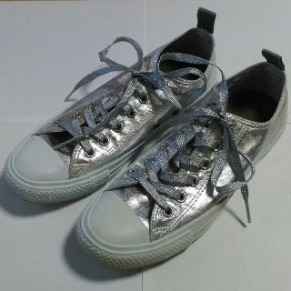 コンバース(CONVERSE)のCONVERSE ALL★STAR シルバー 24.5(スニーカー)