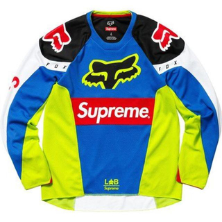 シュプリーム(Supreme)のS Supreme Fox Racing Moto Jersey Top(Tシャツ/カットソー(七分/長袖))