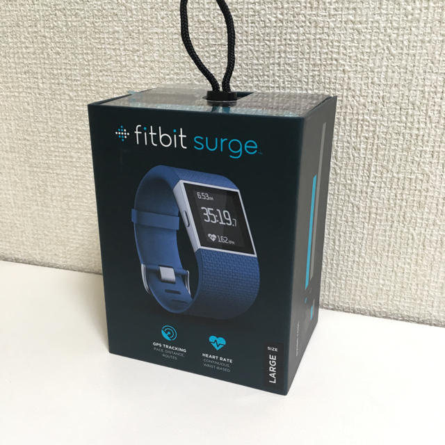 【未使用、未開封】fitbit surge（スマートウォッチ）カラーネイビーその他