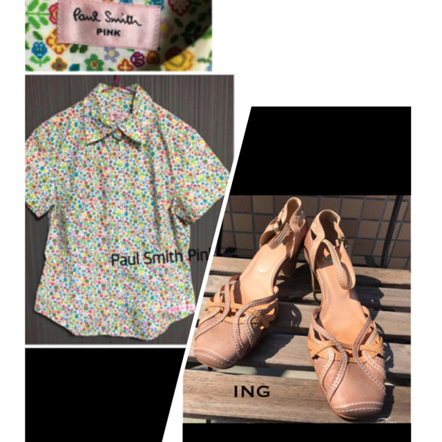 Paul Smith(ポールスミス)の半袖シャツ Flower総柄プリント＆ing サンダル レディースのトップス(シャツ/ブラウス(半袖/袖なし))の商品写真