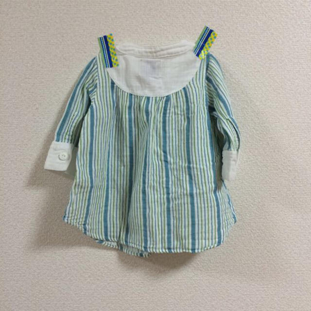 F.O.KIDS(エフオーキッズ)のF.O.＊シャツチュニック＊100 キッズ/ベビー/マタニティのキッズ服女の子用(90cm~)(その他)の商品写真